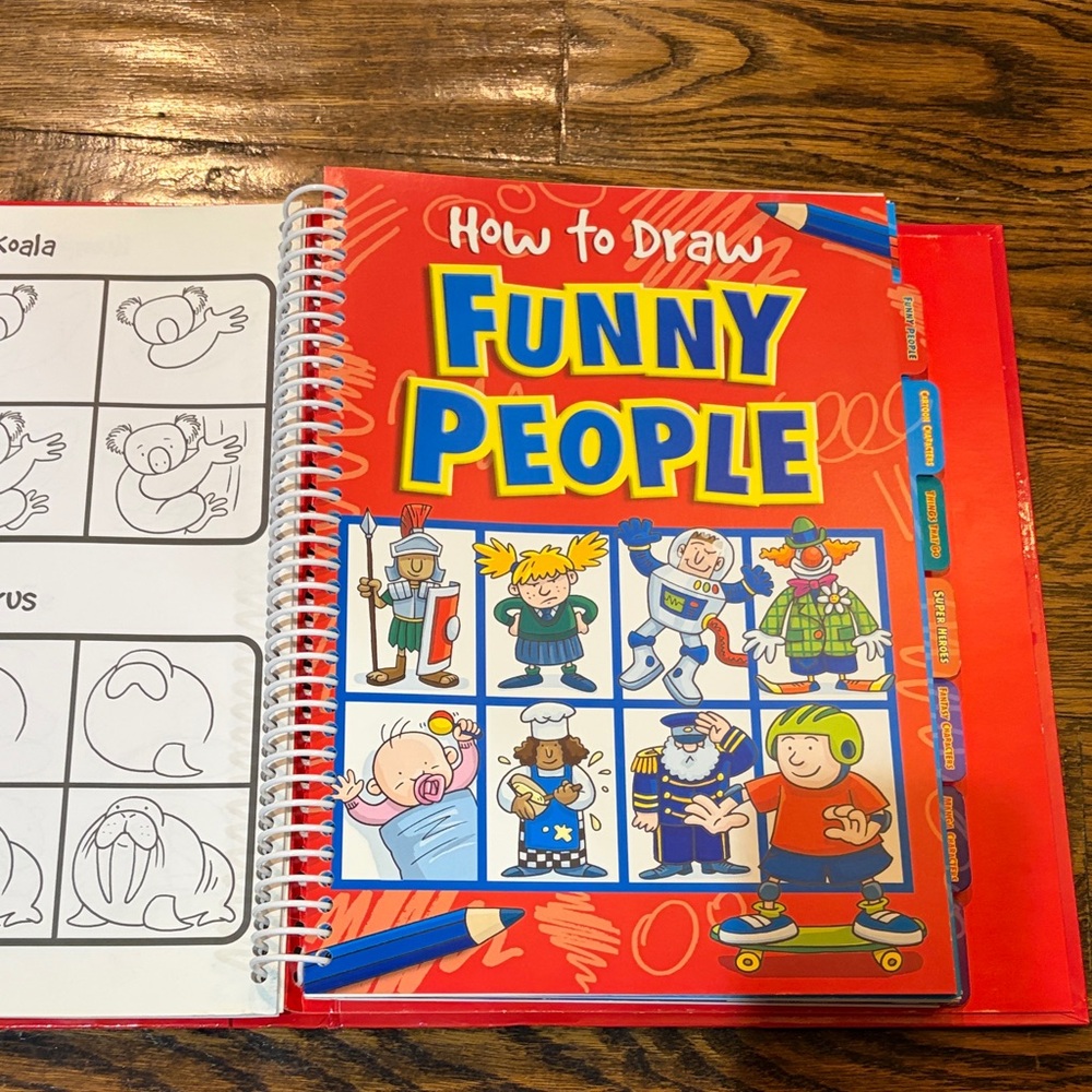 501 Things to Draw - Vibrant Red and Gold Drawing Book - Picture 4 of 11